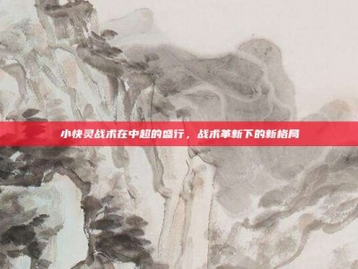 小快灵战术在中超的盛行，战术革新下的新格局