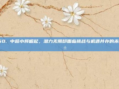 150. 中超小将崛起，潜力无限却面临挑战与机遇并存的未来 🌱