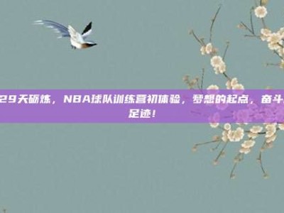 329天砺炼，NBA球队训练营初体验，梦想的起点，奋斗的足迹！