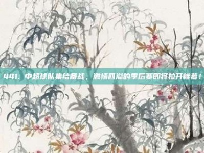 441. 中超球队集结备战，激情四溢的季后赛即将拉开帷幕！