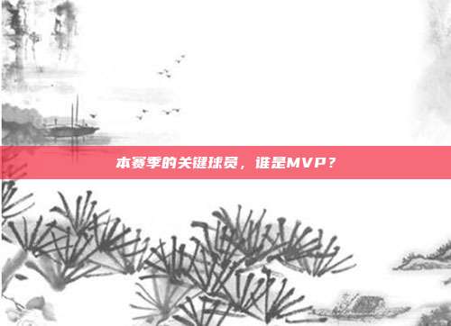 本赛季的关键球员，谁是MVP？